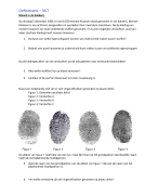 oefentoets (antwoorden) forensisch onderzoek