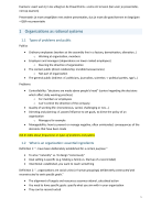 Sociology of organizations: samenvatting