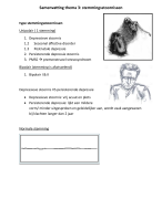 samenvatting psychiatrie 3V: thema 3