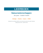 Samenvatting Natuurwetenschappen Examencommissie 3DU Commerciële organisatie 2026-2027 (GEGARANDEERD SLAGEN)
