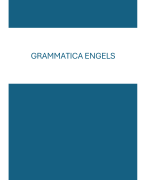Engels grammatica samenvatting (Klas 3) (Havo/Vwo)
