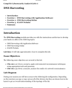 DNS Harvesting Details