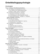 Ontwikkelingspsychologie 9e editie 