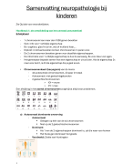 Samenvatting van neuropathologie van kinderen
