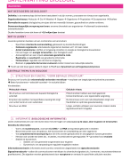 Samenvatting biolgie - biologie, genetica, embryologie