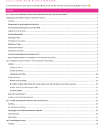Samenvatting LIPS (Lectures in Psychological Science), Nederlandstalig 2025-2026