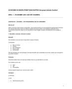 ECONOMIE EN BEDRIJFSWETENSCHAPPEN 2de graad dubbele finaliteit ( examencommissie)