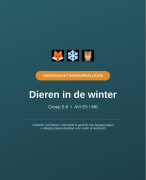 Begrijpend lezen groep 5-6 | Themapakket Dieren in de winter | AVI E5-M6