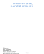 Moduleopdracht Organisatie en verandering NCOI
