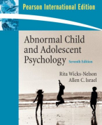 Abnormal child and adolescent psychology samenvatting vak developmental psychopathology