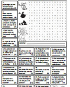 Quiz woordzoekers voor groep 5-6-7-8 - sprookjes