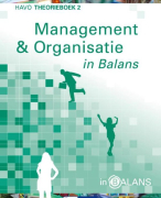 Samenvatting Management en Organisatie In Balans Hoofdstuk 34