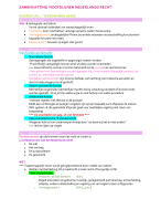 Samenvatting Publiekrecht 