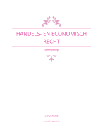Samenvatting Praktisch Economisch- en Handelsrecht