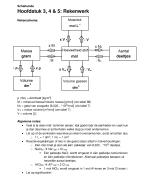 Chemie Overal Scheikunde: rekenwerk hoofdstuk 3, 4 en 5