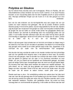 De mythe van Polyidos en Glaukos, ingekort en versimpeld om te vertellen. Makkelijk te onthouden.