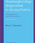 Samenvatting Verpleegkundige diagnostiek in de psychiatrie
