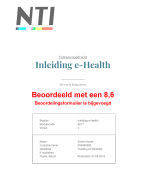 Tentamenopdracht Voedingswaardeberekening (NTI)