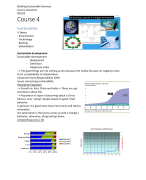 Building Sustainable Business Course 4 + SAMPLE QUESTION EX