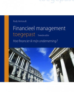 samenvatting financieel management