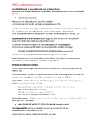 Samenvatting Multivariate data analyse werkcollege's (VUB) 