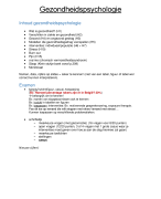 Gezondheidspsychologie (Dinska) 