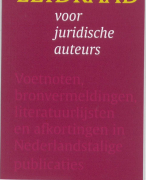 Samenvatting Leidraad voor juridische auteurs