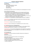 Klinisch redeneren kennistoets 4.1: H6, H7, H8 & H9