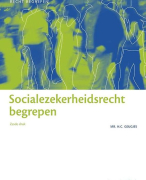 Sociaalzekerheidsrecht samenvatting, SJD jaar 2