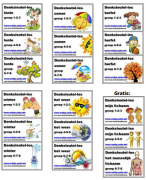 Denksleutellessen bij 5 thema's - serie 3
