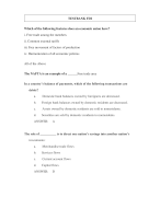 FDI Foreign Direct Investment & Trade Test-bank: Several hundred real exam questions