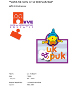 Wat is het effect van de VVE methode Uk & Puk op een kind met een taalachterstand?