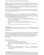 Samenvatting blok 2.2: Passer