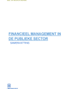 Financieel management in de publieke sector 2017 - 2018