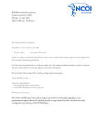Oefenexamen Bedrijfseconomische Aspecten Examen jun 2015