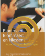 Samenvatting Accounting en belastingen
