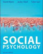 Summary chapter 1 until 14 Social Psychology