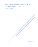 Bioethics Geneeskunde 1.5 en 1.6