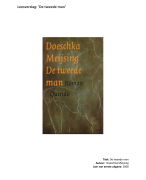 Boekverslag 'De tweede man' van Doeschka Meijsing 