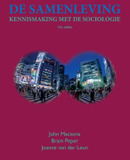 Sociologie Samenvatting Sociaal Werk