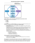 Kwalitatief, correlationeel, experimenteel onderzoek (eindtentamen) - Samenvatting Research Methods
