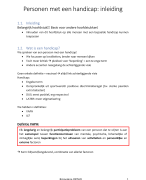 Bijzondere orthopedagogiek: DEEL A