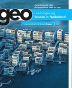 Leefomgeving Wonen in Nederland, H1,H2,H3
