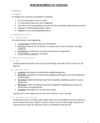 Arbeidsmiddelen en machines