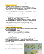 Aardrijkskunde Samenvatting Brazilie 5 Havo