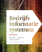 Samenvatting Bedrijfsinformatiesystemen H5.1 t/m 5.4 - H8.1 t/m 8.4 - H9.1 - H9.2 - H9.4 t/m 9.6 - H11.1 t/m 11.3