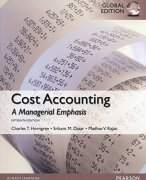 Summary Cost Accounting Chapters 2, 3, 5, 6, 7