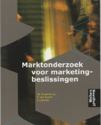 Samenvatting Marktonderzoek voor marketingbeslissingen