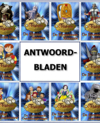 10 antwoordbladen bij de 'Tijdreizen' voor groep 5+6