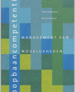 Samenvatting Loopbaancompetentie
